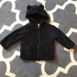 Cat and Jack Fuzzy Bear Coat